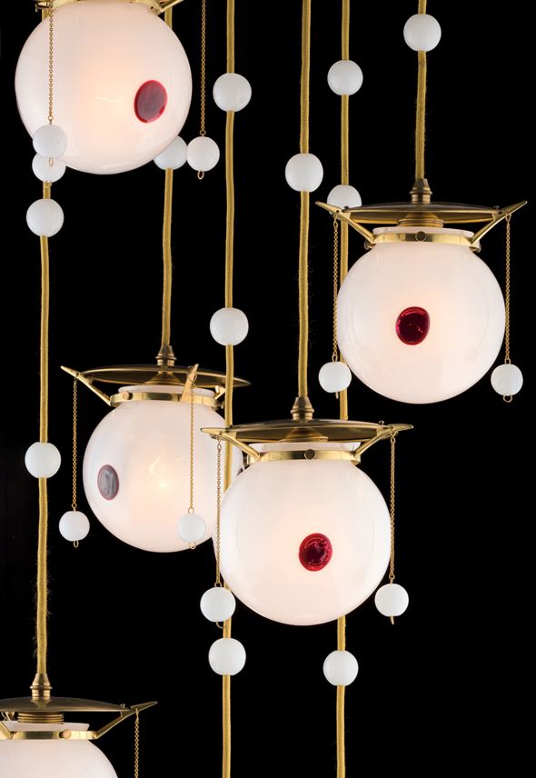 Koloman Moser - Hanging chandelier | MasterArt